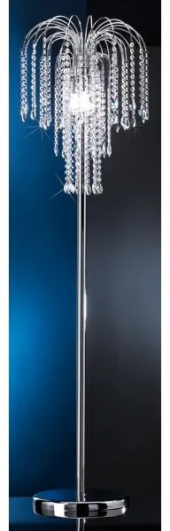 ONLI - Stojacia lampa PIOGGIA 3xE14/6W/230V chróm