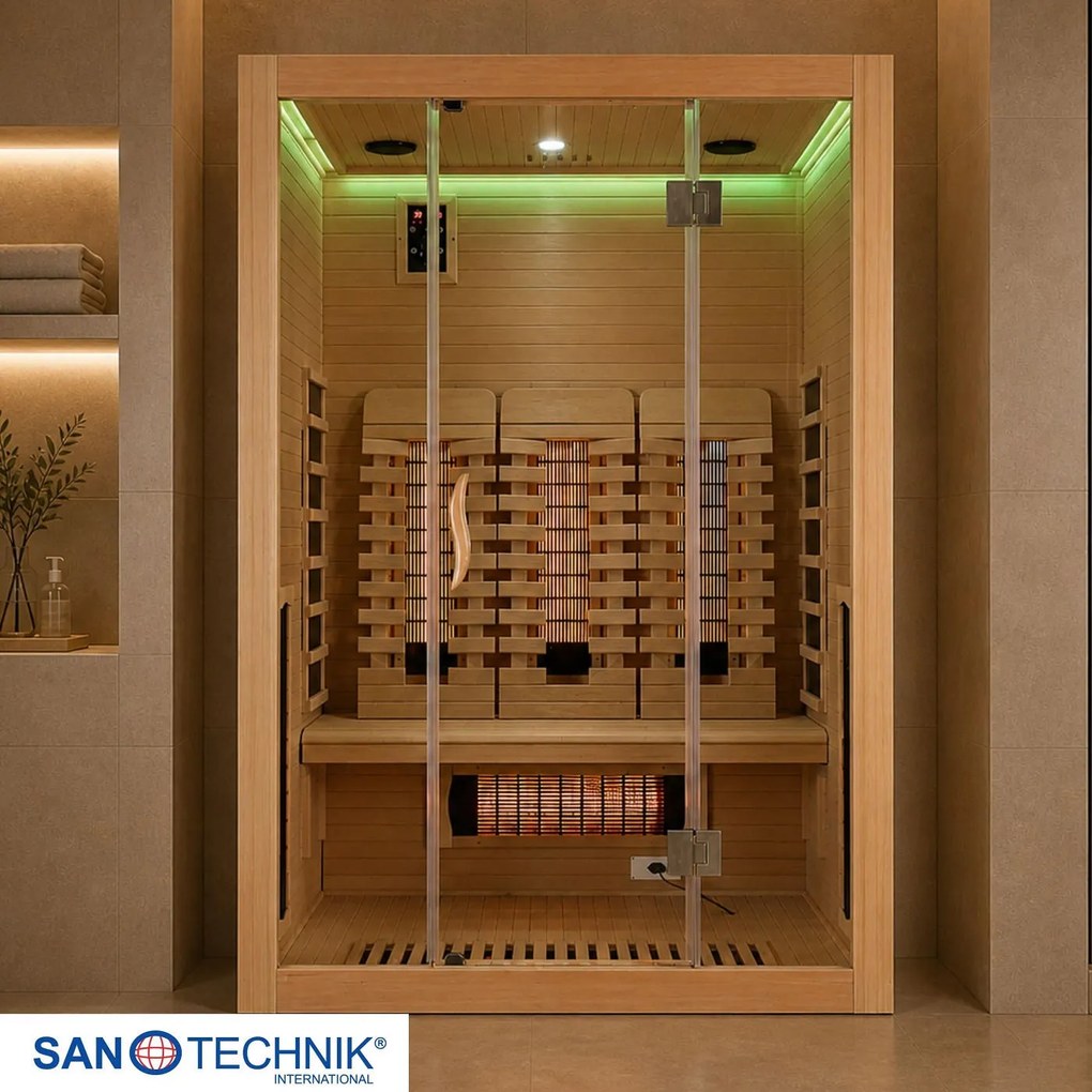XXXLutz INFRAČERVENÁ KABÍNA Sanotechnik - Online Only Wellness - 001955035201