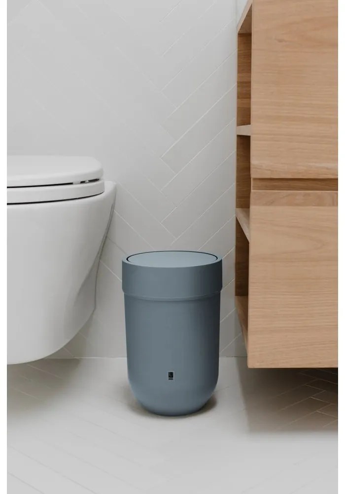 Modrý plastový odpadkový kôš 6 l Touch – Umbra