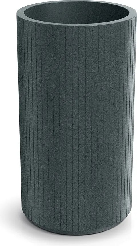 Kvetináč Coros Round High grafitový