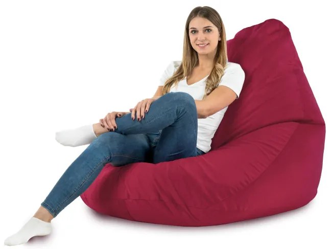 Sedací vak DROP XXL ružový