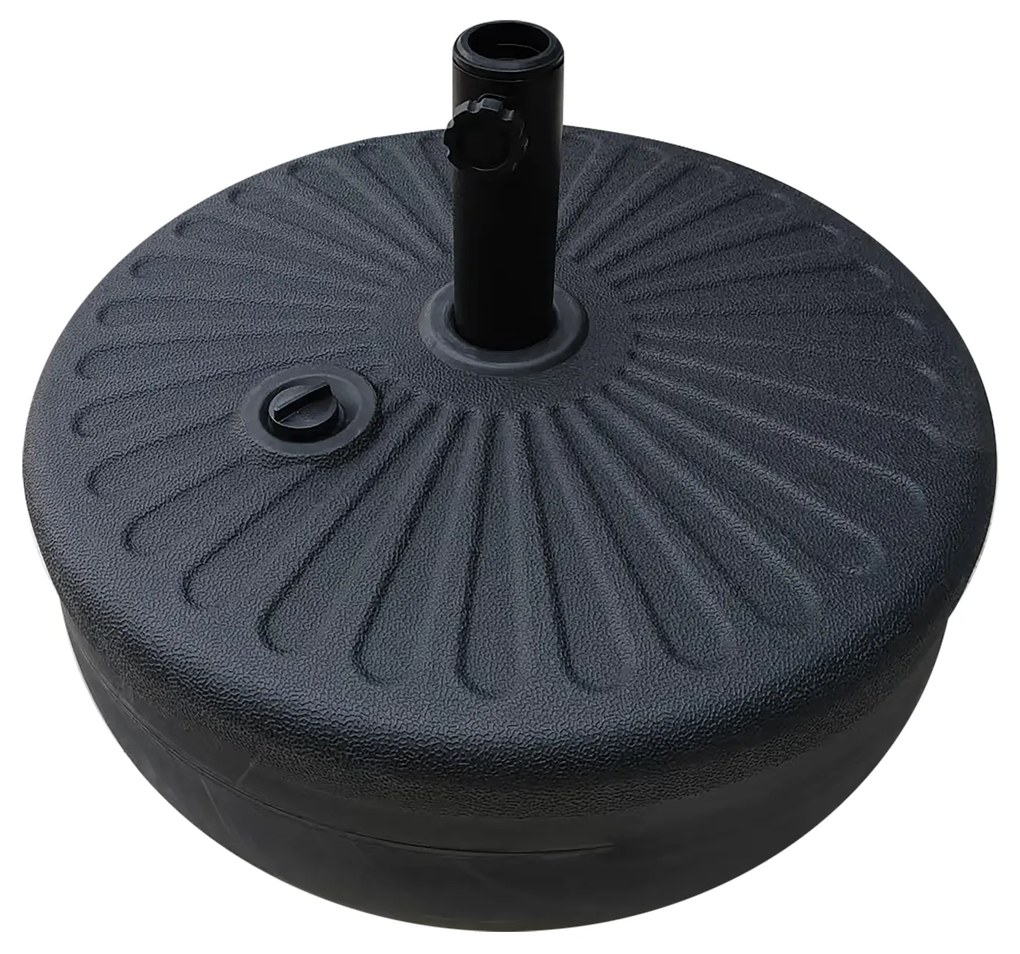 Podstavec pod slunečník Houseland Bixi 56 cm černý