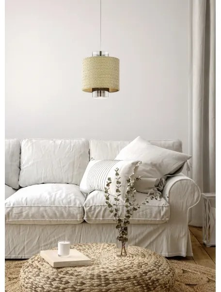 Eglo 43393 - Luster na lanku MEDIOUNA 1xE27/40W/230V