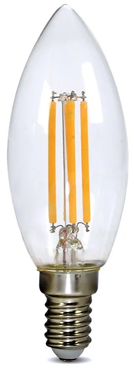 Solight LED žiarovka sviečka Retro 4W E14 WZ401A-1