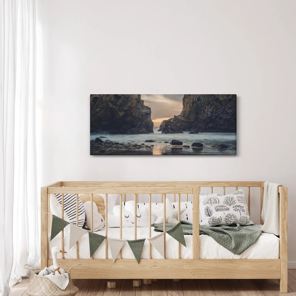 Obraz - Za súmraku (120x50 cm)