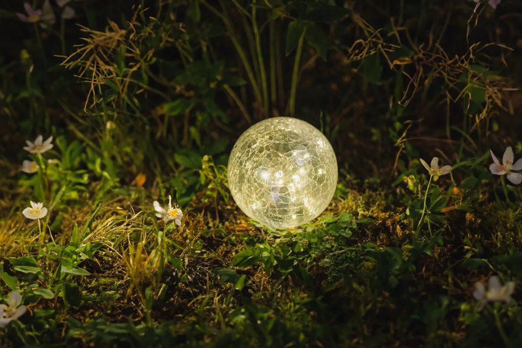 Záhradná solárna LED lampa SOLAR