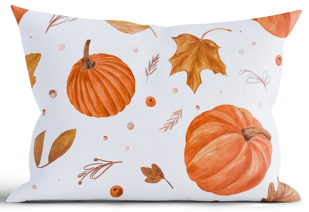 Bavlnená obliečka na vankúš Renforcé 40 × 60 cm - Jesenná nálada