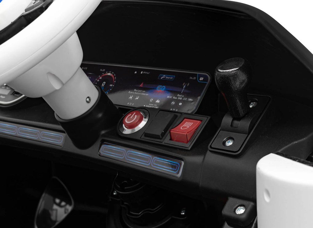 Ramiz Mercedes Benz AMG EQA pre deti čierna