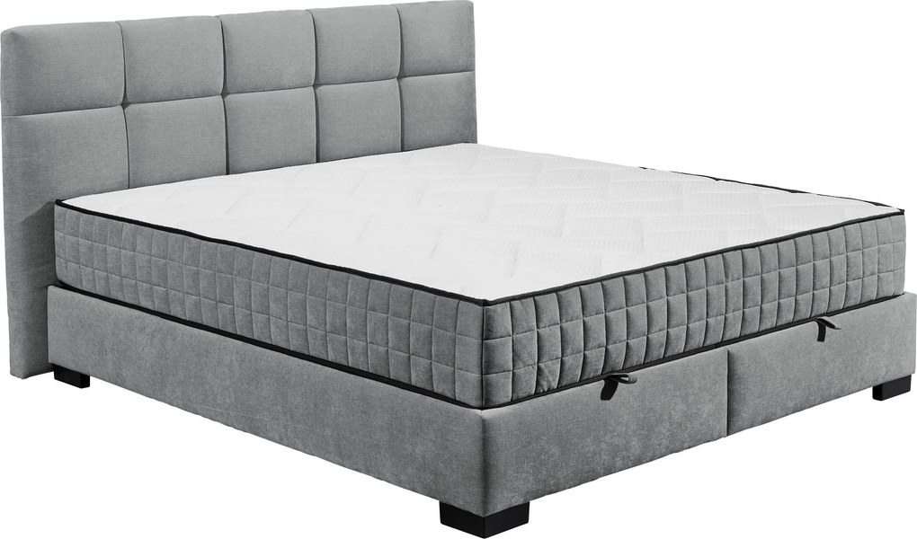 XXXLutz AMERICKÁ POSTEĽ, 160/200 cm, antracitová MID.YOU - Online Only spálne - 002220053409