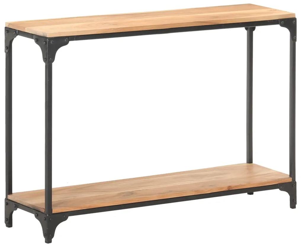 Konzolový stolík 110x30x75 cm akáciový masív