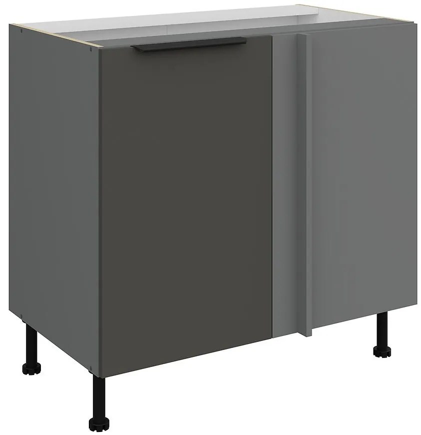 Kuchynská skrinka Aria-Gr/Ant Anti Fingerprint 105 Nd 1f Bb