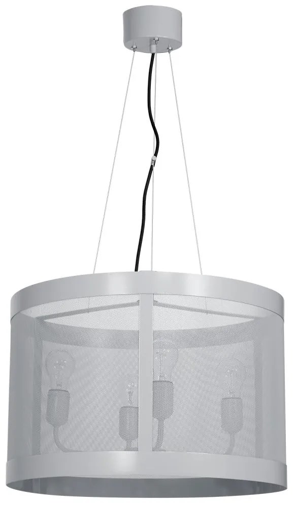 Luster na lanku DRUM 4xE27/60W/230V