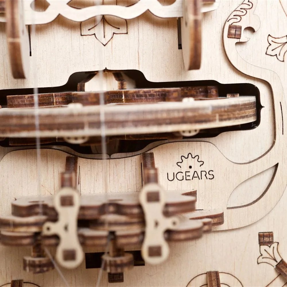 Ugears 3D Puzzle Kontrabas 292 ks