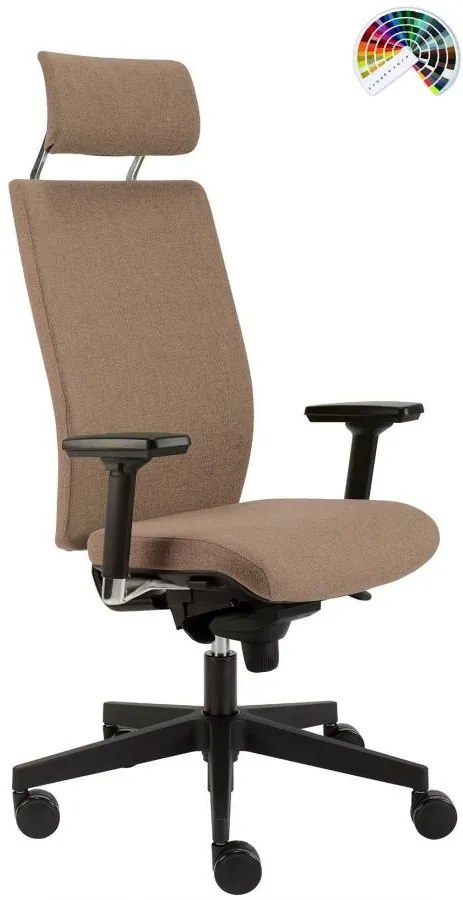 Kancelárska stolička KENT EXCLUSIVE čalúnenie ERA