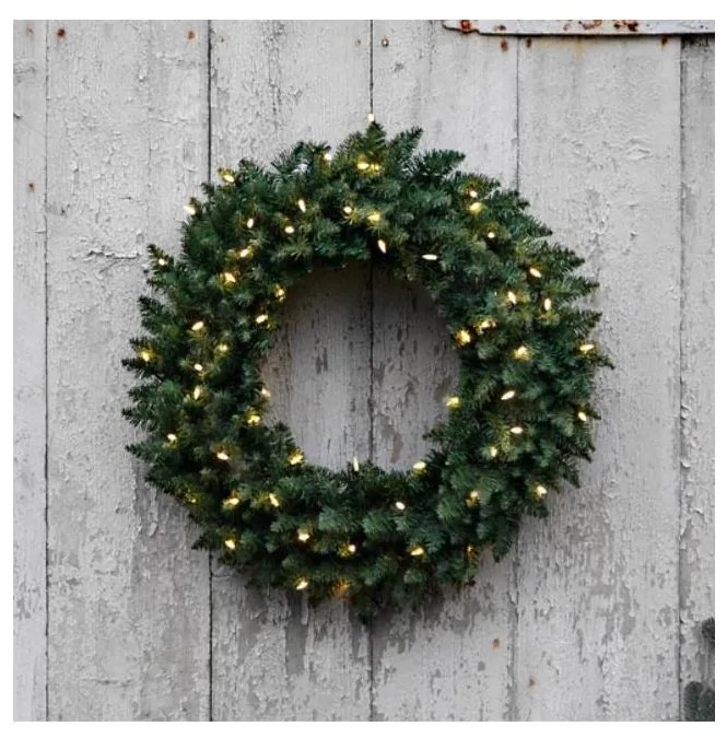 Eglo 410941 - LED Vonkajší vianočný veniec CALGARY 60xLED/0,018W/3/230V IP44