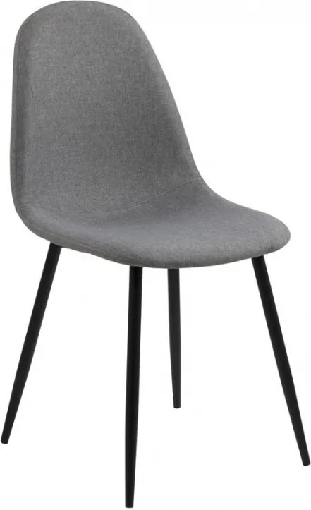 Jídelní židle Wanda, světle šedá/černá SCHDN0000064322S SCANDI+