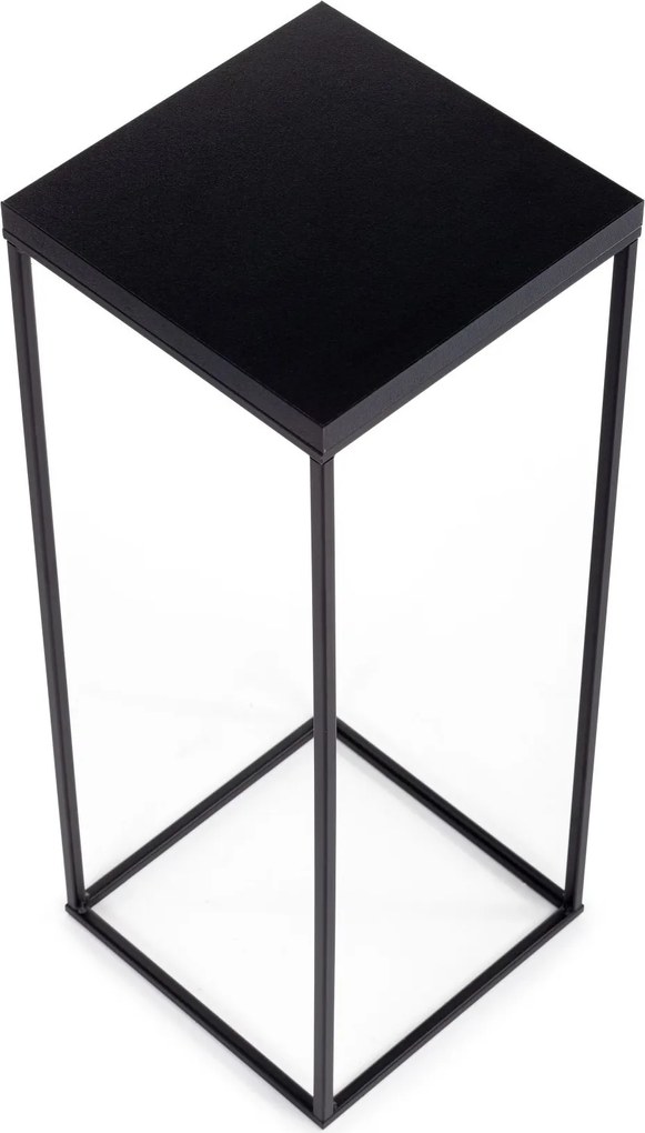 STOJAN NA KVETINÁČ BASICLOFT 60X24X24 CM ČIERNA