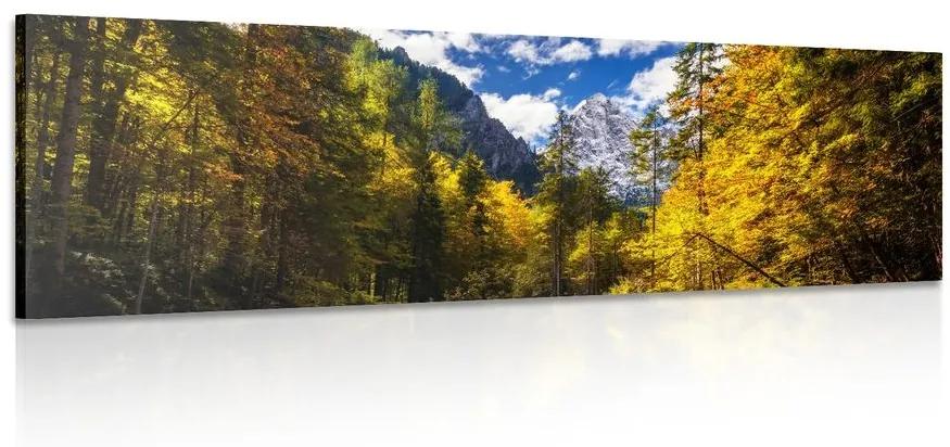 Obraz horská krajina - 150x50