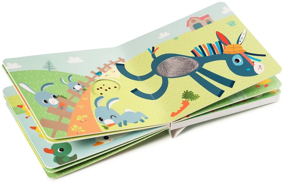 Lilliputiens - Hmatová a zvuková kniha - Veselá farma