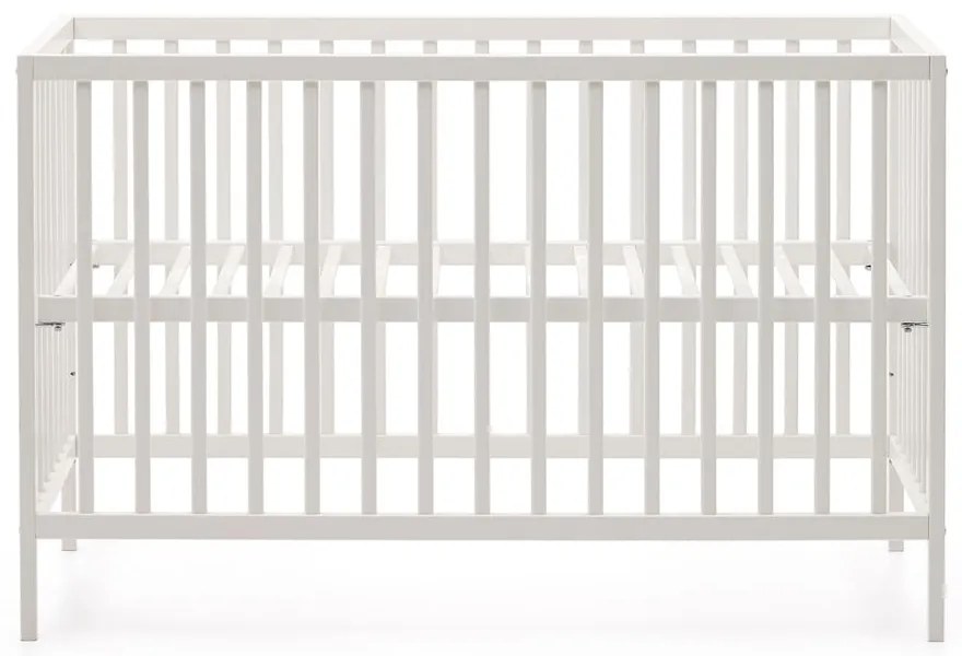 Biela postieľka z bukového dreva 60x120 cm Shantal – Kave Home