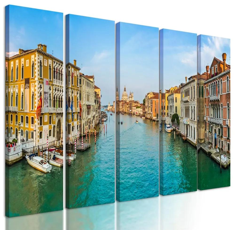 5-dielny obraz Benátky v plnej kráse