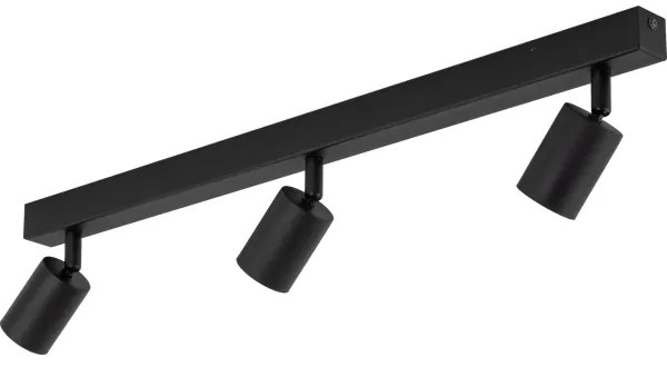 Bodové svietidlo NEX 3xGU10/10W/230V čierna