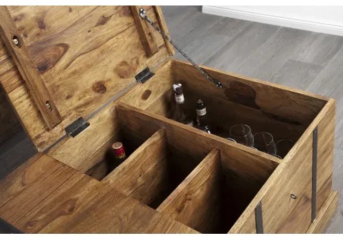 Konferenčný stôl 39060 100x60cm Winebar Drevo Palisander - Komfort-nábytok