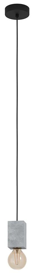 Eglo 43597 - Luster na lanku PRESTWICK 1xE27/40W/230V