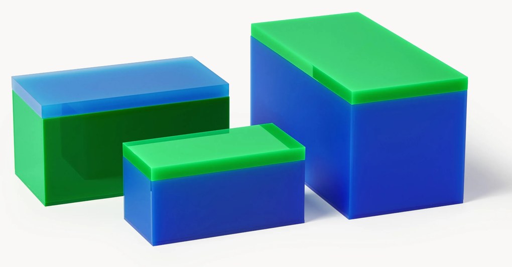 Úložné škatule Yuki, 3 ks