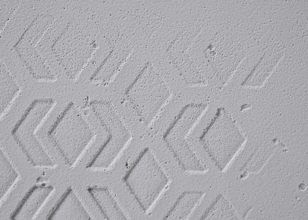 PLASTOVÝ KVETINÁČ NA KOLIESKACH BETONIQUE 60X40X40 CM IMITÁCIA BETÓNU SIVÁ