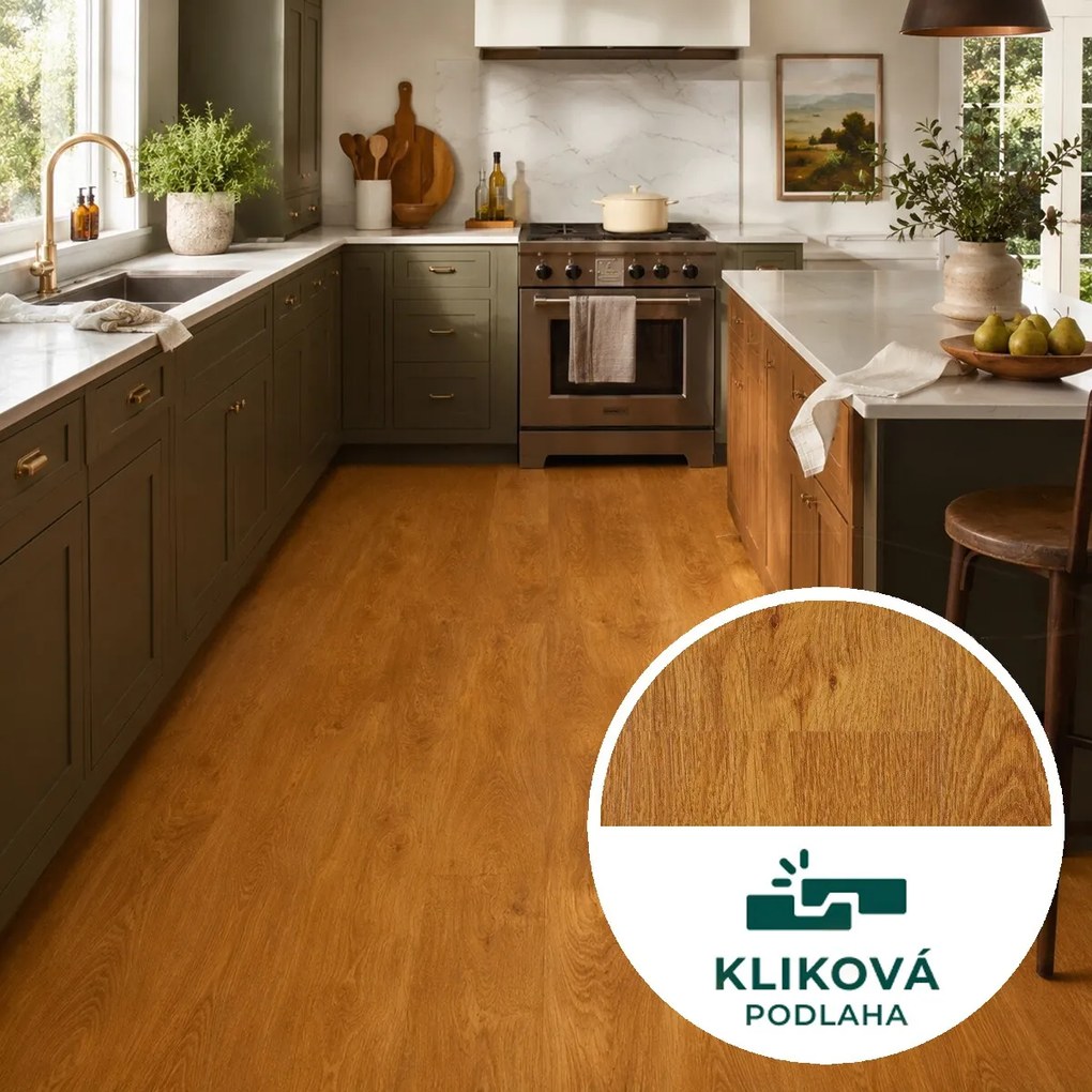 Egibi, Vinylová podlaha kliková Canadian Design Edmonton, 1230 x 180 mm