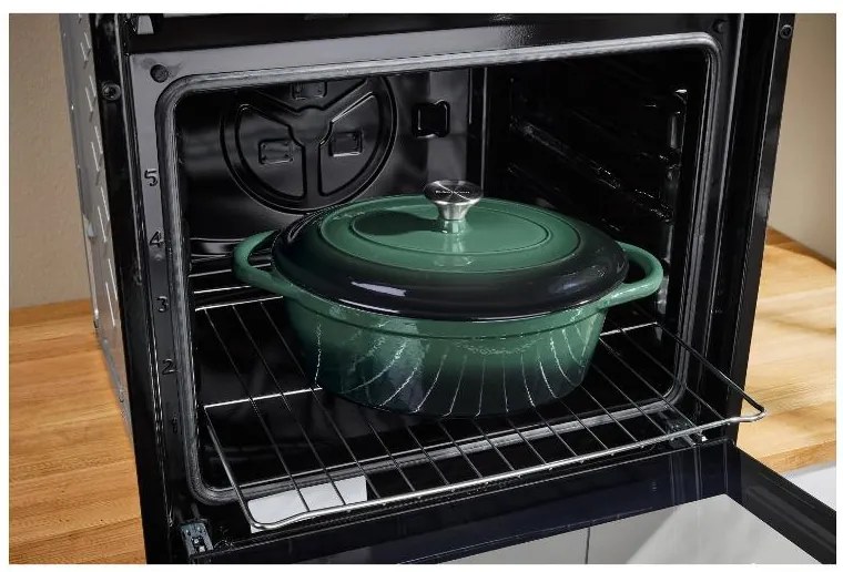 Silvercrest® Liatinový pekáč, 4,8 l (zelená) (100393103)