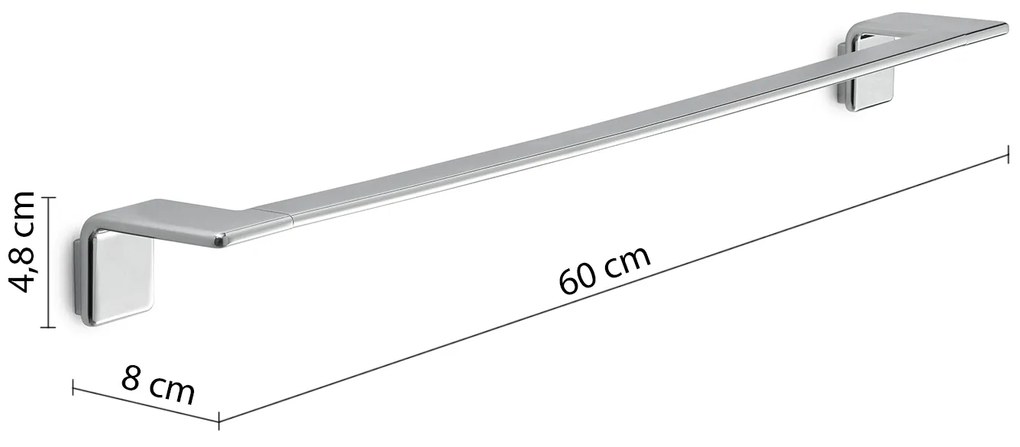 Gedy Gedy, IL GIGLIO držiak uterákov 600x80mm, chróm, A9216013