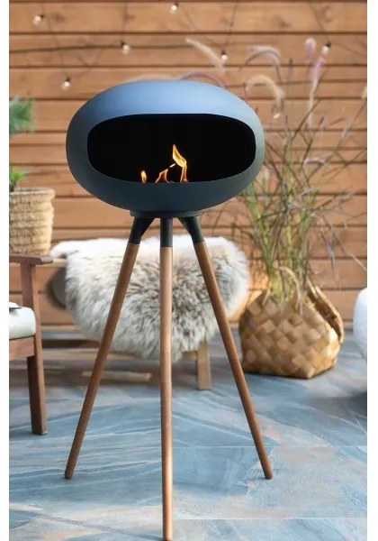 Biokrb TOKIO 45x100 cm 2 kW čierny