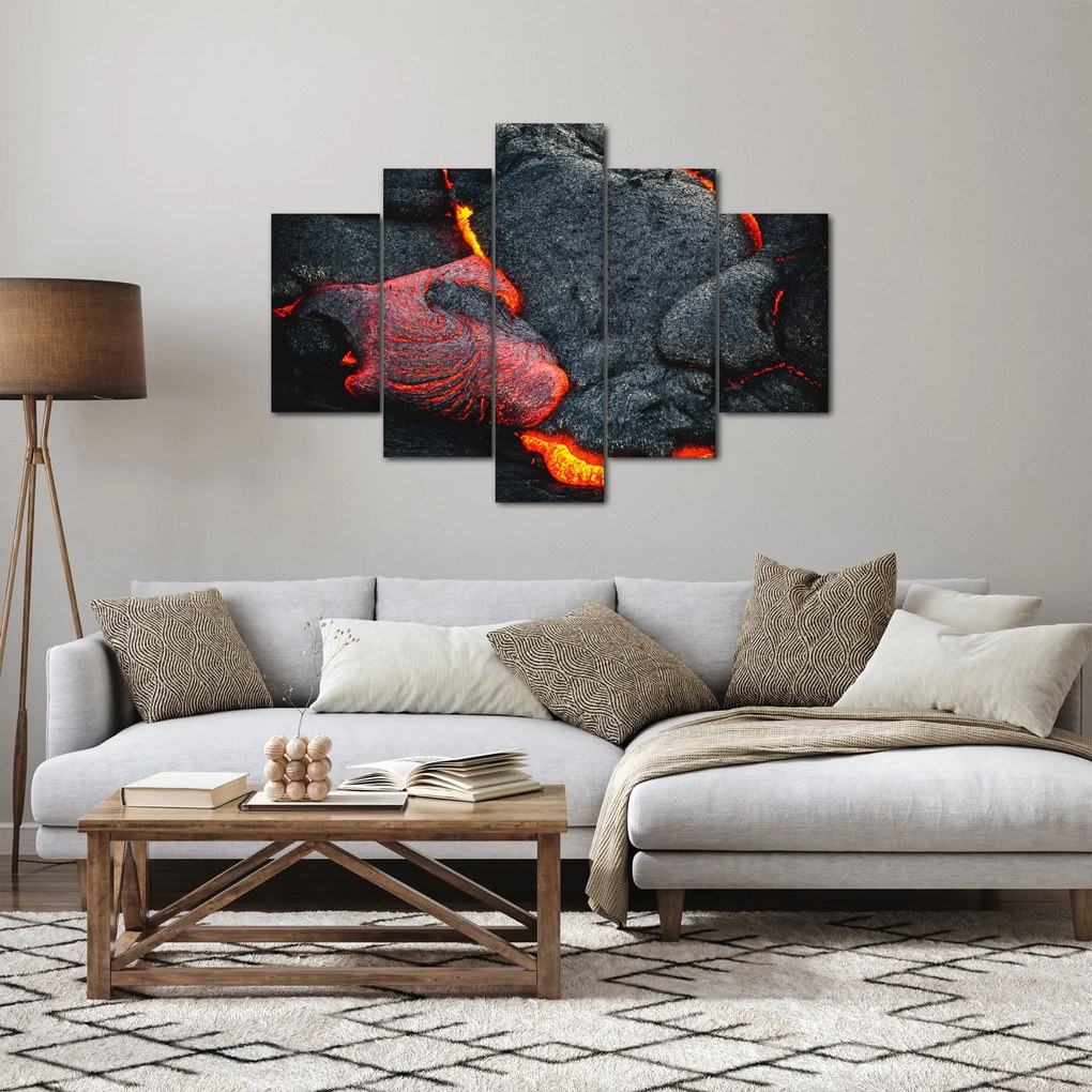 Obraz - Láva (150x105 cm)