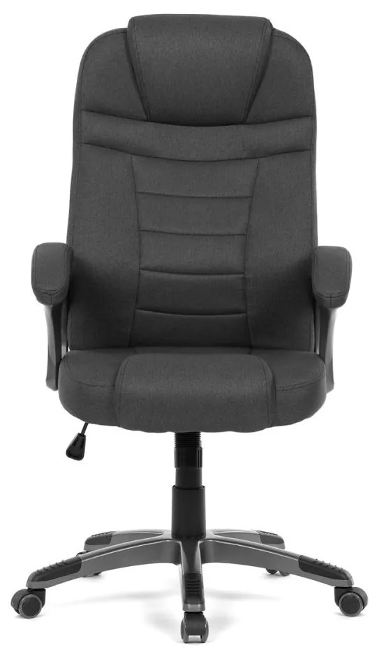 Kancelárske kreslo DEXTER — látka, sivá