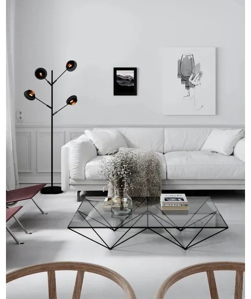 ByRydens 4100960-4002 - Stojacia lampa TURNO 1xG9/4W/230V