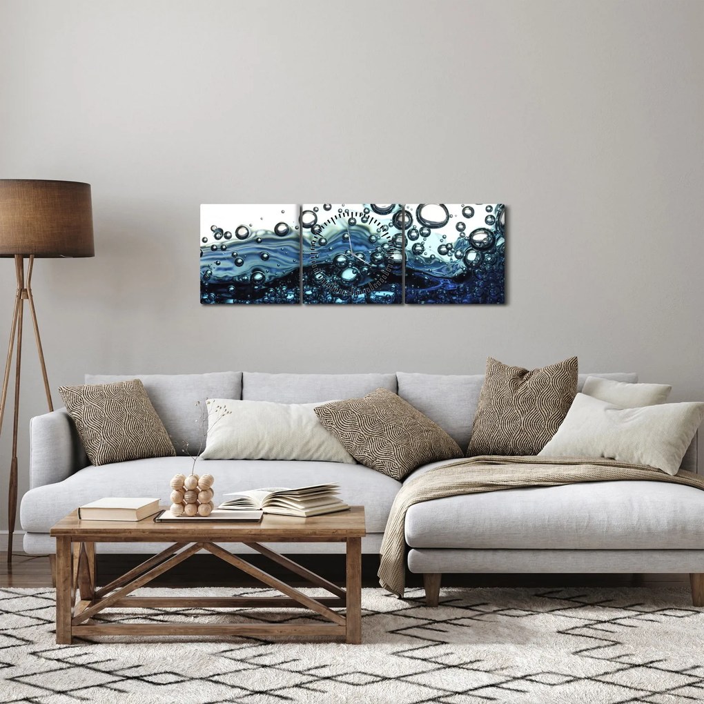 Obraz bubliniek (s hodinami) (90x30 cm)