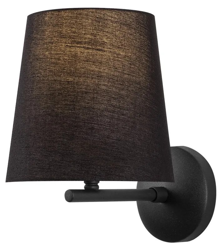 Nástenná lampa Profil V čierna