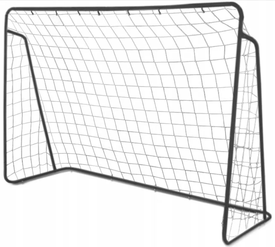 Futbalová bránka 240x150 cm čierna