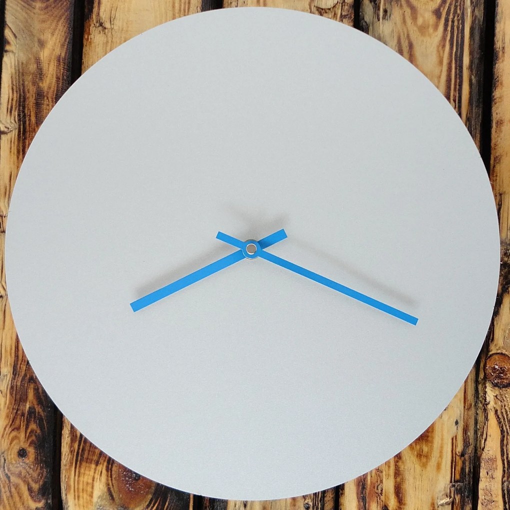 Nástenné hodiny kruh HDF Oliva: Čierne ručičky HDF - čierna 30 cm 3436-21954 PR0066- wall clock HEU-