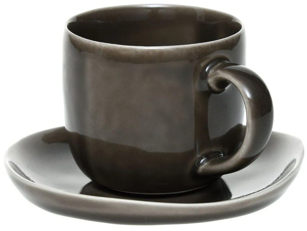 PROXIMA.store - Šálka s podšálkou SVELTE OLIVE