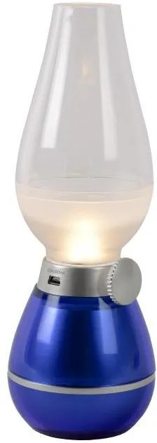 Lucide Lucide 13520/01/35 - LED stolná lampa ALADIN 1xLED/0,4W/5V modrá LC1168