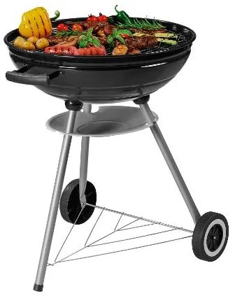 Grillmeister Guľatý gril na drevené uhlie  (100385804)