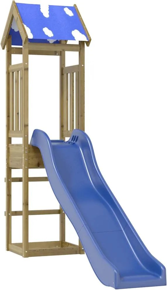 vidaXL Vonkajšia súprava na hranie impregnovaná borovica