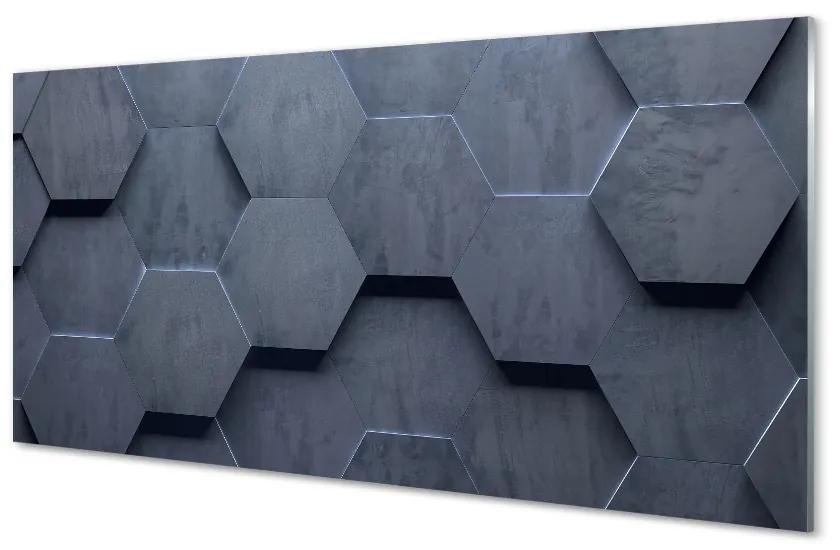 Obraz plexi Kameň betónové záplaty 100x50 cm