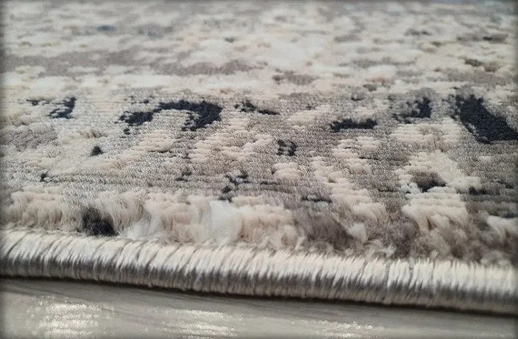 Moderný koberec Luxess 89-Navy v sivo-modrej farbe Rozmer: 140x190 cm
