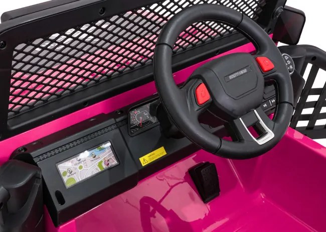 Elektrické autíčko Jeep BEAST 4x4 ružové