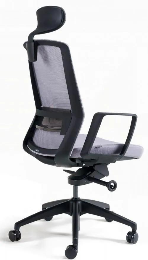 bestuhl -  BESTUHL Kancelárska stolička J17 BLACK SP sivá
