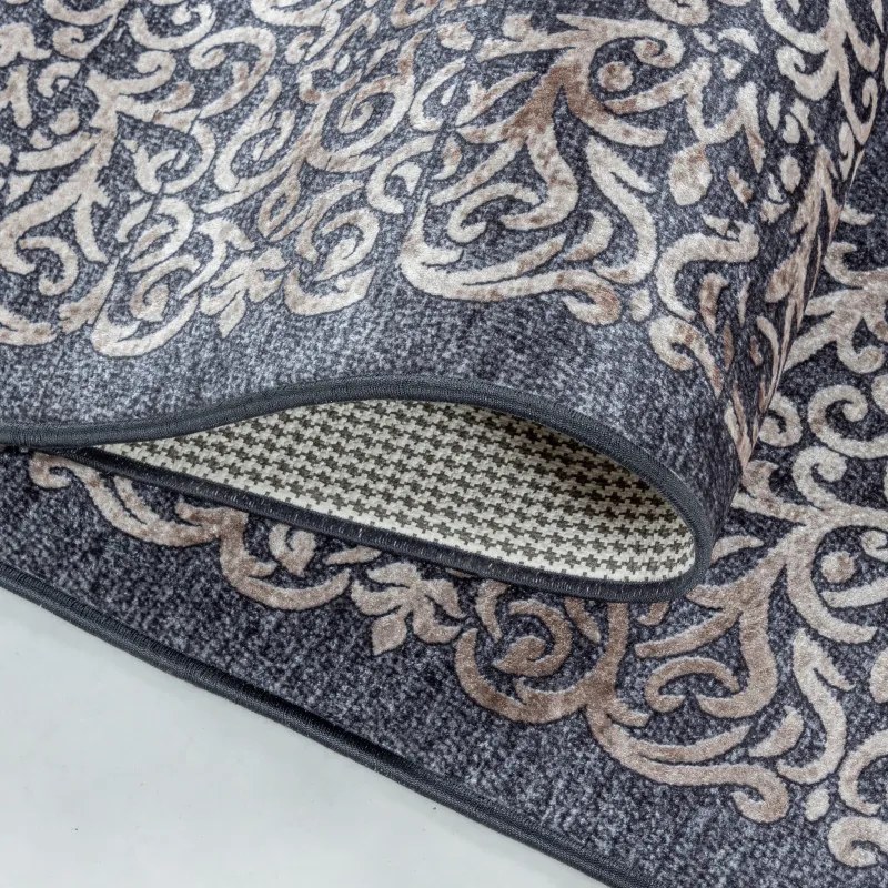 Ayyildiz, Kusový koberec Fiesta 4303 black, 160x230, čierna, chodba / predsieň